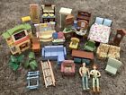 Loving Family Fisher Price Dollhouse Asseccories And Furniture Huge Lot