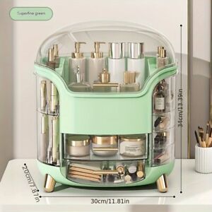 Portable Makeup Case For Countertop, Bathroom, And Dressing Table - Dustproof