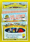 1964 Topps Nutty Awards Postcard Size Set 32 Cards