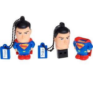 NEW Tribe Dawn of Justice SUPERMAN 16 GB USB Flash Drive DC Comics Thumb Memory
