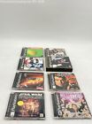 LOT OF 6 CLASSIC PLAY STATION 1 GAMES -INCLUDES STAR TREK, 007, STAR WARS & MORE