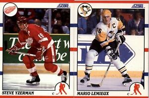 1990-91 Score Hockey (1-220) - YOU PICK THE CARD
