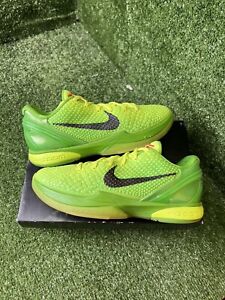 Nike Kobe 6 Proto Grinch 2020 size 9 CW2190-300 OG IV Retro Clean