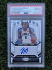 2020-21 Certified Tyrese Maxey Rookie Roll Call Auto Autograph #RRMAX PSA 10
