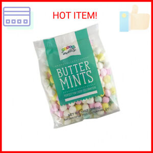 Party Sweets Assorted Pastel Buttermints, 14 Ounce Bag, (Appx. 100 pieces)