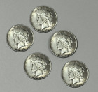 New Listing5 Coins - 1922 US Peace Silver Dollar Collection
