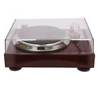 Denon DP-57L Automatic Direct Drive Record Player System Turntable DP57L Brown
