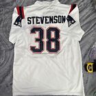 Rhamondre Stevenson Jersey White New England Patriots Large #38 Stitched Men’s