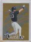 1999 Jose Canseco Fleer Brilliants GOLD PARALLEL /99 - #112 Tampa Bay Rays