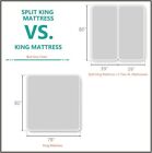 100% Cotton Sateen- 340tc, Split California King Sheet Set for Adjustable Beds
