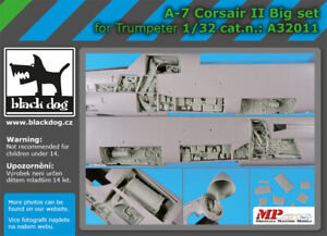 Black Dog 1/32 LTV A-7 Corsair II Super Detail Set for Trumpeter kits