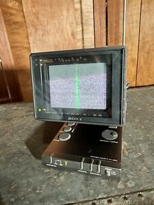 Vintage SONY KV-4000 Trinitron Portable CRT TV 3.5