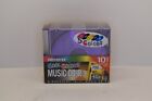 Memorex 10pk Cool Colors CD-R 40x 700 MB 80 Minute Recordable Blank CDs & Cases