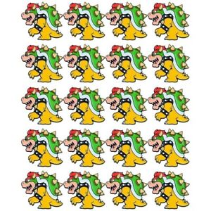 Lot of 20 Bowser Nintendo Collector Pin Super Mario Power A Series 1 NEW
