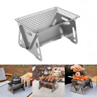 Stainless Steel Grill Folding BBQ Outdoor Camping Grill Portable Mini Cooker