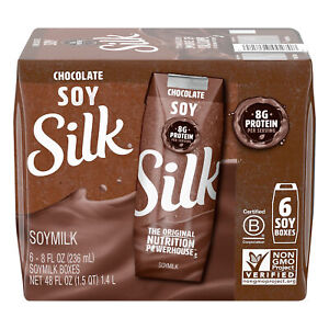 Silk Soymilk 6Pack Chocolate 48 Fl Oz (Pack Of 3)