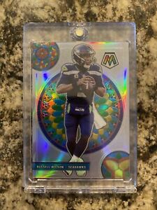 New Listing2021 Mosaic Stained Glass Russell Wilson SSP Seahawks Broncos Steelers