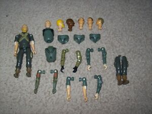 Lot Of 1982 1983 Hasbro GI JOE Action Figure Body Parts & Pieces