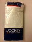 Size 52 JOCKEY 2 Classic BIG MAN White Combed Cotton Underwear Brief Y-Front Fly