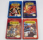 All 4 Advanced Dungeons & Dragons: Nintendo NES Boxed CIB in Box Complete