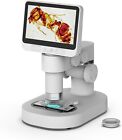 Digital Microscope with 4.3'' 1080P IPS Screen [Eco-Friendly Optical Staining] 1
