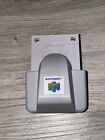 Official Nintendo 64 N64 Rumble Pak TESTED It Works Without Batteries