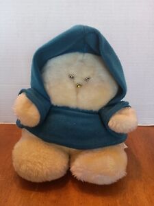 Vintage Chubbles Plush Green Teal Cloak 1980s Toy Animal--No Lights or Sounds