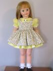 DOLL CLOTHES ONLY PRETTY 2 PIECE DRESS & PINAFORE SET FITS 35