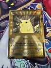 Pokemon Card Pikachu 58/102 Gold Metal Celebrations Ultra Premium Collection NM