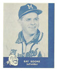 1960 Lake to Lake Dairy Ray Boone Milwaukee Braves Reprint Nr-Mt 1988 JALFCO