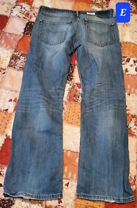 Men's Levis 527 Jeans BootCut Boot Cut 36/32 36x32 Good Condition (Stock #E)