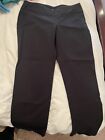 Crown & Ivy Womens Dress Pants Pull On Black Size 12