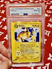 PSA 10 RAICHU 2002 🌟 Yellow Gold Pokemon Star EXPEDITION E Non Holo Rare Card
