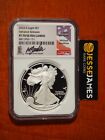 2023 S PROOF SILVER EAGLE NGC PF70 MICHAEL GAUDIOSO SIGNED ADVANCE RELEASES