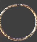 Sell An Item David Yurman Necklace 16 Inch Silver And Gold