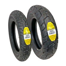 Dunlop Motorcycle Tires D404 130/90-16 Front 170/80-15 Rear Set Combo Street