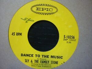 New Listingsly stone dance to the music epic usa orig soul 45