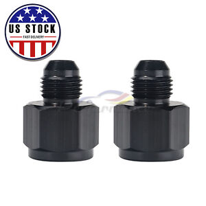 2 Pcs -8 AN Female -6 AN Male AN Flare Fitting Reducer Adapter 8AN to 6AN US