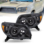 For 2006-2009 Toyota 4Runner 4Dr Black Headlights Assembly Headlamps Left+Right (For: 2006 Toyota 4Runner)