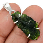 Natural Chrome Diopside 925 Sterling Silver Pendant Jewelry CP35194