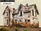 S Scale Scratch Built “HAUNTED / ABANDONED HOUSE #2” ☠️ Building FLAT MTH