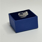 Swarovski Women's Feather Nice Ring Sparkling Crystals size 7 / 55