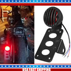 Side Mount License Plate Bracket Motorcycle Tail Light Holder For Harley Bobber (For: Harley-Davidson Breakout)