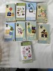 Lot Of 9 Cricut Shapes Cartridge Christmas Easter Holiday Baby Celebrations
