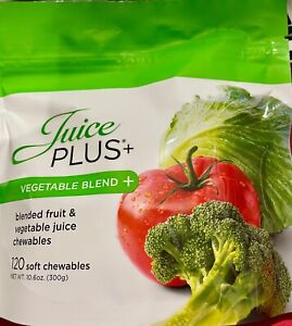 Juice Plus+ Vegetable Blend Soft Chewables (120 Ct) - Exp. 06/2024