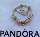 HOT Pandoar designer 925 silver bracelet With Mix Charms 7.5 Inches Y67631