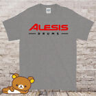Hot Sale!!! Alesis Drums Kit Music Logo Men's T-Shirt US Size S to 2XL