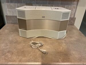 Bose Acoustic Wave Music System CD-3000 Table Top AM/FM Stereo CD Player Cream
