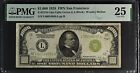 1928 $1000 Federal Reserve Note Bill FRN FR-2210- Certified PMG 25 (Very Fine)