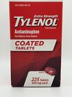 TYLENOL Extra Strength Acetaminophen 500mg Tablets - 225 Count Exp 12/24
